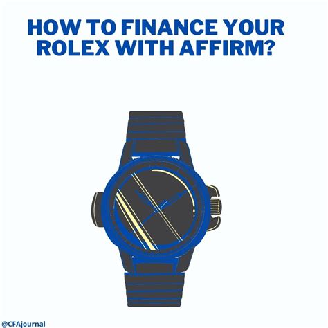 buy a rolex on credit|affirm rolex financing.